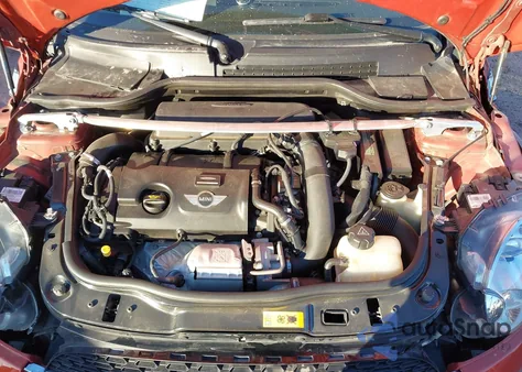 2011 Mini Cooper S z USA, uszkodzony, nr VIN WMWSV3C5XBTY23987